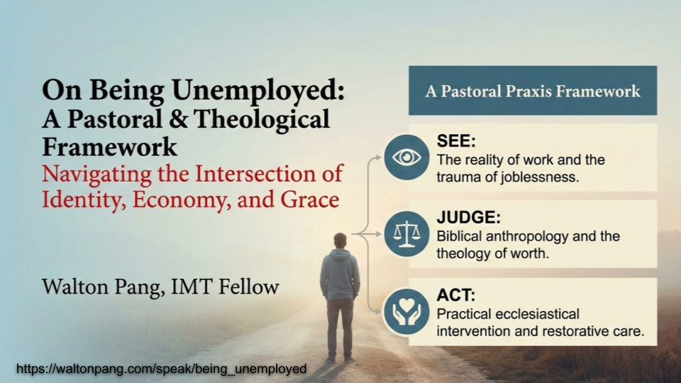Spirituality of unemployment